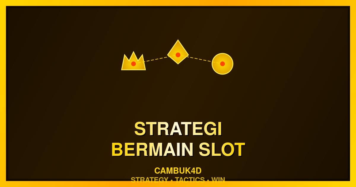 Strategi Bermain Slot Online yang Terbukti Efektif 2025